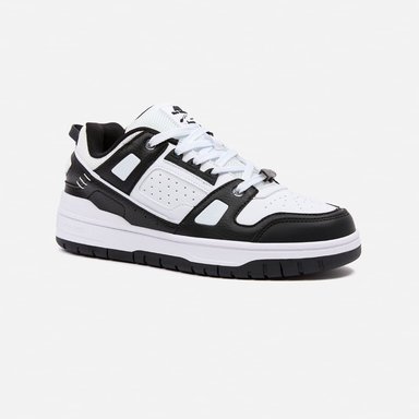 ZAPATILLAS NEW ATHLETIC SKATEBOARDING SQUARE64 NEGRO CON BLANCO MUJER