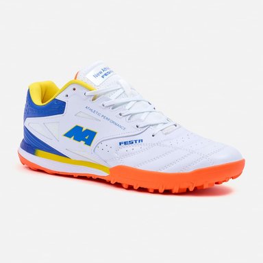 ZAPATILLAS HOMBRE NEW ATHLETIC FOOTBALL BLANCO NACAFUT0113A0112 FESTA113 CON AZUL
