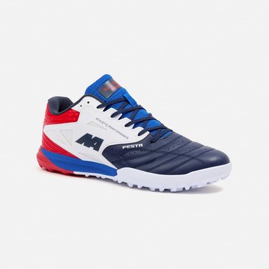 ZAPATILLAS NEW ATHLETIC FOOTBALL FESTA113 AZUL OSCURO CON BLANCO JUVENIL