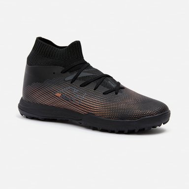 ZAPATILLAS NEW ATHLETIC FOOTBALL VORTEX106 NEGRO CON NARANJA HOMBRE