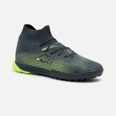 ZAPATILLAS NEW ATHLETIC FOOTBALL VORTEX106 PLOMO CON VERDE NEÓN HOMBRE