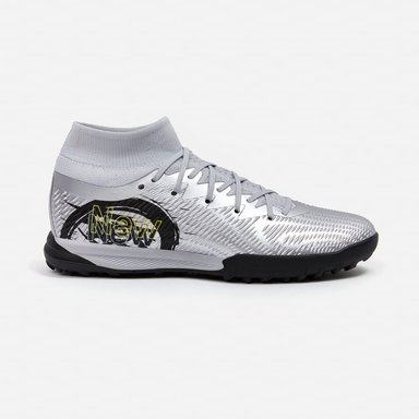 ZAPATILLAS NEW ATHLETIC FOOTBALL VORTEX104 PLATEADO CON NEGRO JUVENIL - 2
