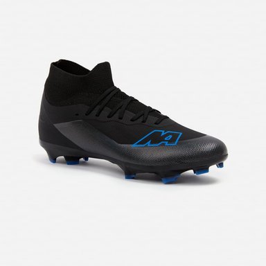 ZAPATILLAS NEW ATHLETIC FOOTBALL SLABS128 NEGRO CON TURQUESA JUVENIL