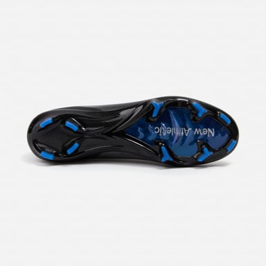 ZAPATILLAS NEW ATHLETIC FOOTBALL SLABS128 NEGRO CON TURQUESA JUVENIL - 3
