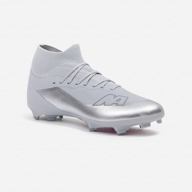 ZAPATILLAS NEW ATHLETIC FOOTBALL SLABS128 PLATEADO CON GRIS JUVENIL