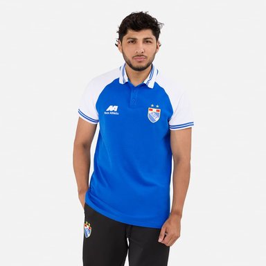 POLO ADT STAR AZUL CON BLANCO HOMBRE