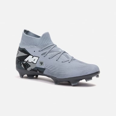 ZAPATILLAS NEW ATHLETIC FOOTBALL SCARPA123 GRIS CON PLOMO JUVENIL - 1