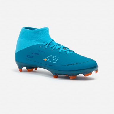 ZAPATILLAS NEW ATHLETIC FOOTBALL GUETS129 AZULINO CON TURQUESA JUVENIL