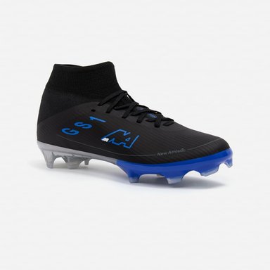 ZAPATILLAS NEW ATHLETIC FOOTBALL GUETS129 NEGRO CON AZUL JUVENIL