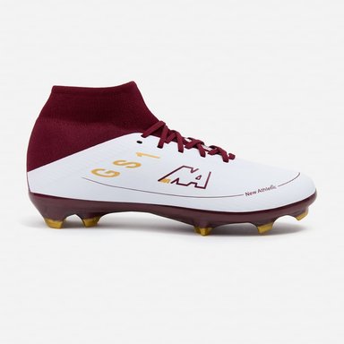 ZAPATILLAS NEW ATHLETIC FOOTBALL GUETS129 BLANCO CON VINO HOMBRE - 2