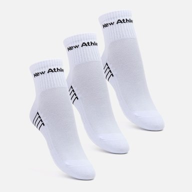 MEDIAS PACK DE 3 NEW ATHLETIC TOBILLERAS15 BLANCO UNISEX