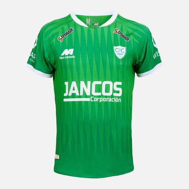 CAMISETA COMERCIANTES FC OFICIAL VERDE CON BLANCO HOMBRE