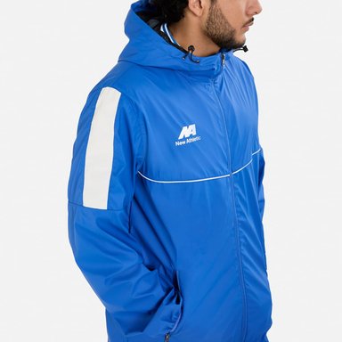 CASACA NEW ATHLETIC DRAVOX AZULINO CON BLANCO HOMBRE - 3