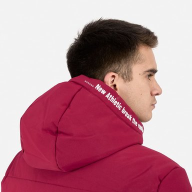 CASACA NEW ATHLETIC CHANKAS GUINDA HOMBRE - 4
