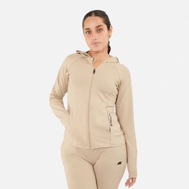 CASACA NEW ATHLETIC BRISA BEIGE MUJER