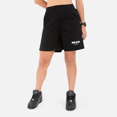 SHORT NEW ATHLETIC TRAVIS NEGRO MUJER