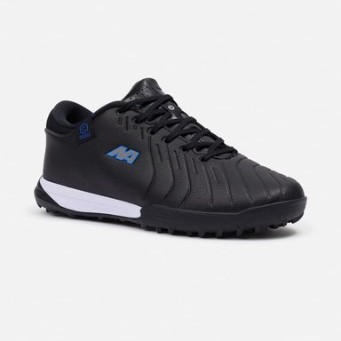 ZAPATILLAS NEW ATHLETIC FOOTBALL CRONOS112 NEGRO CON TURQUESA HOMBRE