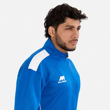 BUZO CONJUNTO NEW ATHLETIC REFLEX48 AZULINO CON BLANCO HOMBRE - 4