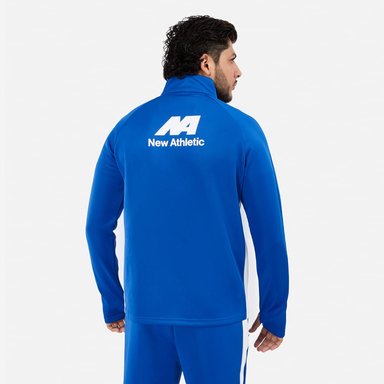BUZO CONJUNTO NEW ATHLETIC REFLEX45 AZULINO CON BLANCO HOMBRE - 3