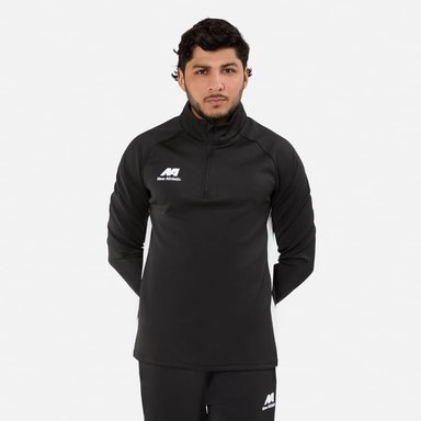 BUZO CONJUNTO NEW ATHLETIC REFLEX45 NEGRO CON BLANCO HOMBRE - 2