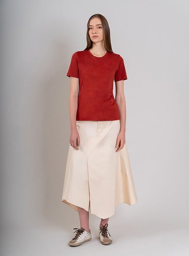 POLO MANGA CORTA 100% ALGODON PIMA GAMUZA MUJER IKUAL - PIMA GAMUZA MC