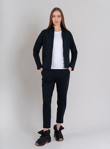 CASACA 100% ALGODON FRENCH TERRY MUJER IKUAL - CASACA W