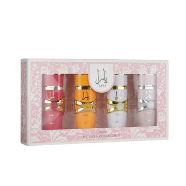 LATTAFA YARA COLLECTION MY YARA + YARA MOI + YARA TOUS + YARA CANDY 4 PACK EDP 25 ML