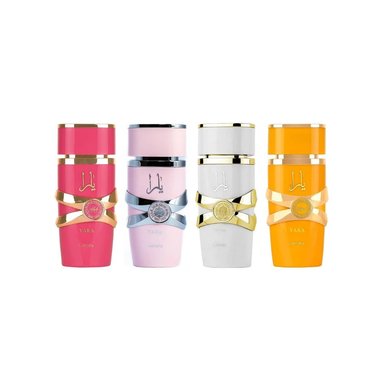 LATTAFA YARA COLLECTION MY YARA + YARA MOI + YARA TOUS + YARA CANDY 4 PACK EDP 25 ML - 2