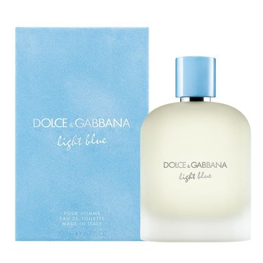 DOLCE Y GABBANA LIGHT BLUE FOR MEN EAU DE TOILETTE 200 ML - 1