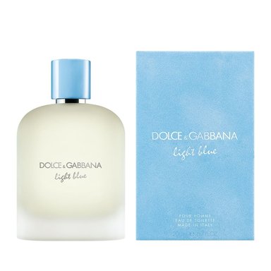 DOLCE Y GABBANA LIGHT BLUE FOR MEN EAU DE TOILETTE 200 ML - 4