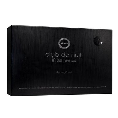 Armaf Club De Nuit Intense Man Set 4 Pzs EDT 105ml + Shower Gel 100 ml + Perfume Body Spray 200 ml + Mini 10 ml - 2