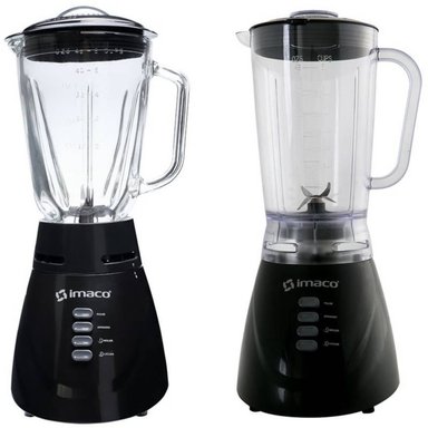 COMBO IMACO BL4125VNBL4125N LICUADORA V/V 2 VEL+LICUADORA V/PLAST 2 VEL NEGRO