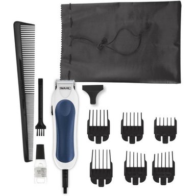 CORTADORA DE CABELLO WAHL 09307-108 MINI PRO KIT 8 PZS COLOR BLANCO