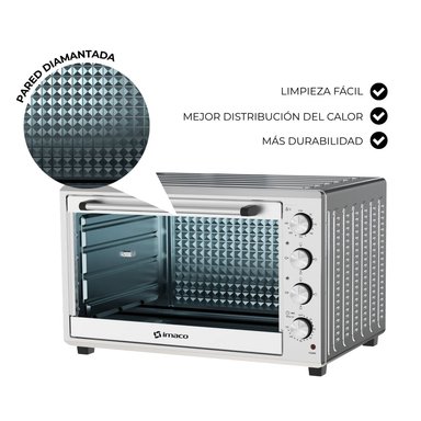 HORNO IMACO ROSTICERO ELÉCTRICO 100 LITROS HEB100R - 6