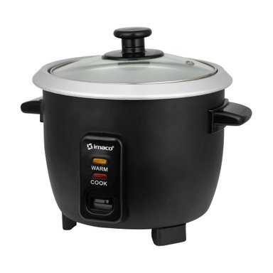 OLLA ARROCERA IMACO RC006N 0.6L COLOR NEGRO - 2
