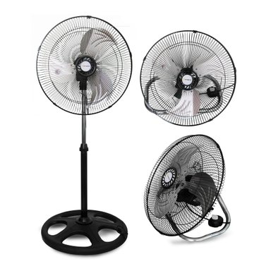 VENTILADOR DE PIE IMACO FSM370 57 WATTS 3 EN 1 18"
