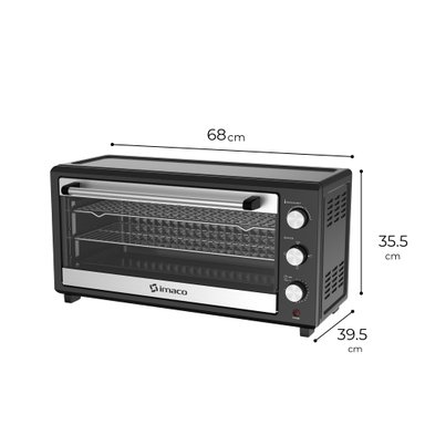 HORNO ELECTRICO DOUBLE CAKE 35 LITROS HEB35DC IMACO - 4