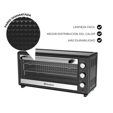 HORNO ELECTRICO DOUBLE CAKE 35 LITROS HEB35DC IMACO - 5