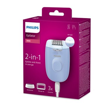 DEPILADORA EPILATOR SERIES 4000 BRE247_00 PHILIPS - 5