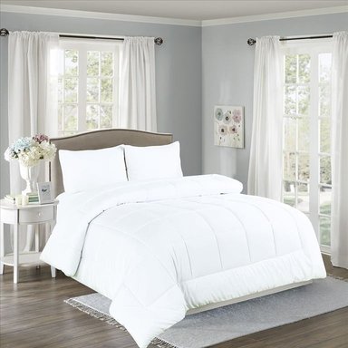 EDREDÓN CASATEX KING ALGODÓN BLANCO + JUEGO SÁBANAS