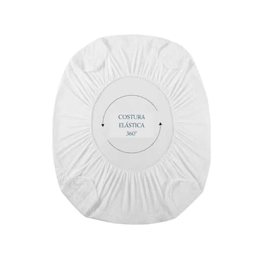 PROTECTOR CASATEX 2 PLAZAS BAMBÚ BLANCO IMPERMEABLE COLCHON - 3