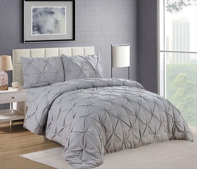 EDREDÓN CASATEX QUEEN ALGODÓN Y JUEGO SÁBANAS 5 PIEZAS