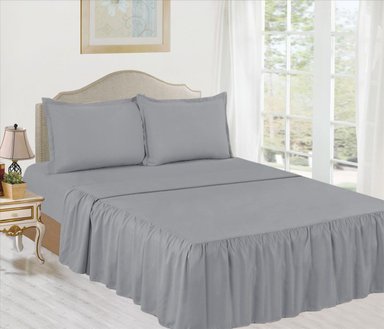 JUEGO DE SÁBANAS 2 PLAZAS 100% ALGODÓN CON BLONDA