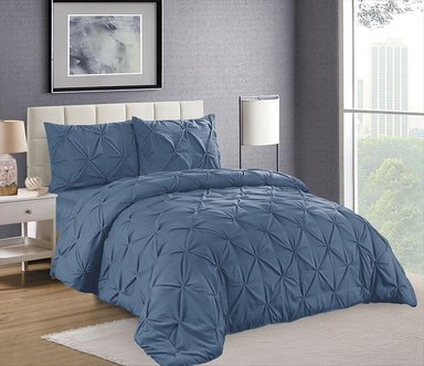 EDREDÓN 2 PLAZAS + JUEGO DE SÁBANAS 100% ALGODÓN