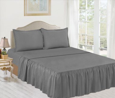 JUEGO DE SÁBANAS 2 PLAZAS 100% ALGODÓN CON BLONDA