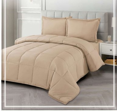 EDREDÓN + JUEGO DE SÁBANAS QUEEN SIZE 100% ALGODÓN