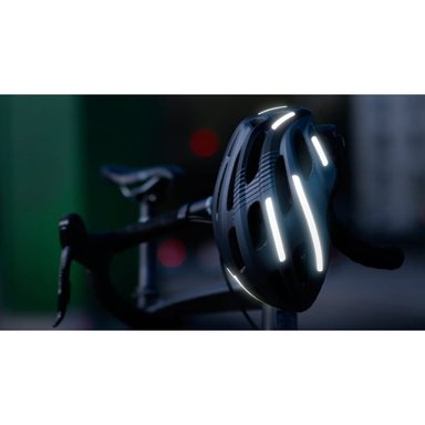 KIT REFLECTIVO DE 10 UNIDADES PARA CASCO DE BICICLETA MARCA ALEMANA FLECTR MODELO FRRHK PLATEADO - 5