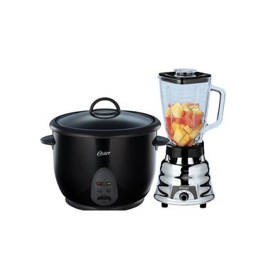 LICUADORA 250-22 1.25L + ARROCERA 10TZAS NEGRO