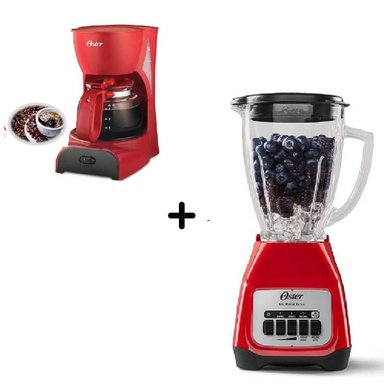 LICUADORA OSTER BLSTKAGMPB +CAFETERA 4 TAZAS - 1