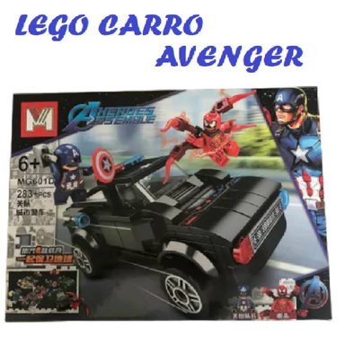 CARRO LEGO AVENGER MG601 - CAPITAN AMERICA - 1